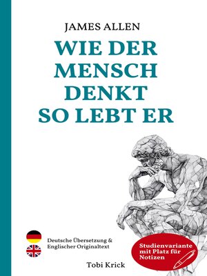 cover image of Wie der Mensch denkt, so lebt er